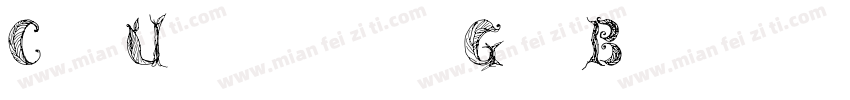 Cf UraniaGr Bold字体转换